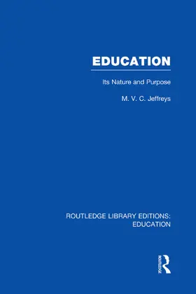 Jeffreys | Education (RLE Edu K) | Buch | 978-0-415-75127-8 | www.sack.de