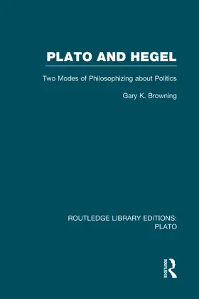 Browning |  Plato and Hegel | Buch |  Sack Fachmedien