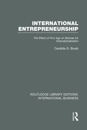 Brush |  International Entrepreneurship (RLE International Business) | Buch |  Sack Fachmedien