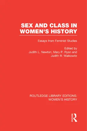 Newton / Ryan / Walkowitz |  Sex and Class in Women's History | Buch |  Sack Fachmedien