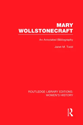 Todd |  Mary Wollstonecraft | Buch |  Sack Fachmedien