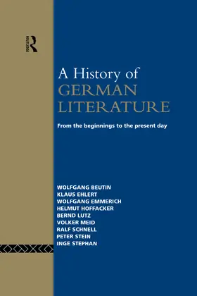 Beutin / Ehlert / Emmerich |  A History of German Literature | Buch |  Sack Fachmedien