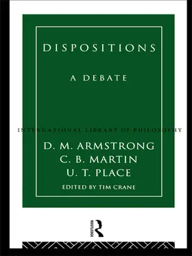 Armstrong / Crane / Martin |  Dispositions | Buch |  Sack Fachmedien