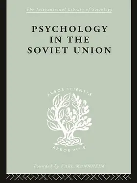 Simon |  Psychology in the Soviet Union   Ils 272 | Buch |  Sack Fachmedien