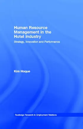 Hoque |  Human Resource Management in the Hotel Industry | Buch |  Sack Fachmedien
