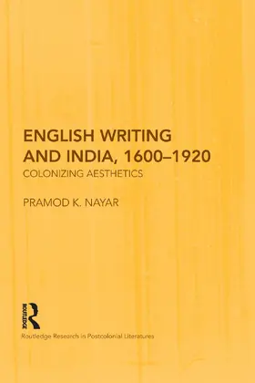 K. Nayar |  English Writing and India, 1600-1920 | Buch |  Sack Fachmedien