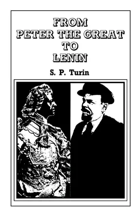 Turin |  From Peter the Great to Lenin Cb | Buch |  Sack Fachmedien