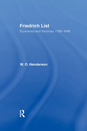 Henderson | Friedrich List | Buch | 978-0-415-76117-8 | www.sack.de