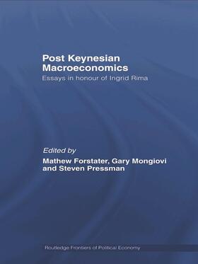 Forstater / Mongiovi / Pressman | Post-Keynesian Macroeconomics | Buch | 978-0-415-77231-0 | sack.de