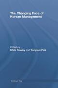 Rowley / Paik |  The Changing Face of Korean Management | Buch |  Sack Fachmedien