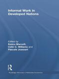 Marcelli / Williams / Joassart |  Informal Work in Developed Nations | Buch |  Sack Fachmedien