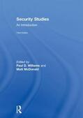 McDonald / Williams |  Security Studies | Buch |  Sack Fachmedien