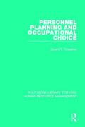 Timperley |  Personnel Planning and Occupational Choice | Buch |  Sack Fachmedien