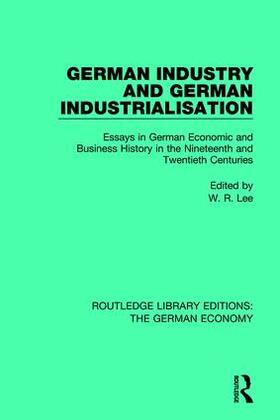 Lee |  German Industry and German Industrialisation | Buch |  Sack Fachmedien