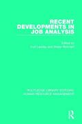 Landau / Rohmert |  Recent Developments in Job Analysis | Buch |  Sack Fachmedien