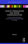 Ji |  Health Translation and Media Communication | Buch |  Sack Fachmedien