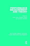 Landy / Zedeck / Cleveland |  Performance Measurement and Theory | Buch |  Sack Fachmedien