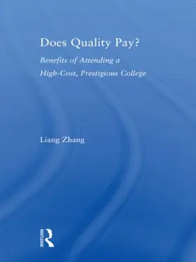 Zhang | Does Quality Pay? | Buch | 978-0-415-80336-6 | www.sack.de