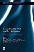 Furåker / Håkansson / Karlsson |  Commitment to Work and Job Satisfaction | Buch |  Sack Fachmedien