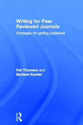 Thomson / Kamler | Writing for Peer Reviewed Journals | Buch | 978-0-415-80930-6 | www.sack.de