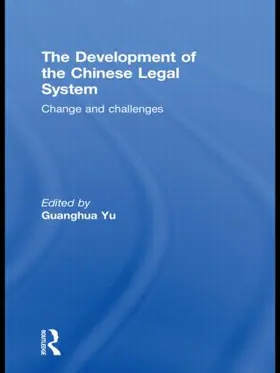 Yu |  The Development of the Chinese Legal System | Buch |  Sack Fachmedien