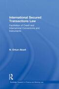 Akseli |  International Secured Transactions Law | Buch |  Sack Fachmedien