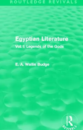 Budge |  Egyptian Literature (Routledge Revivals) | Buch |  Sack Fachmedien