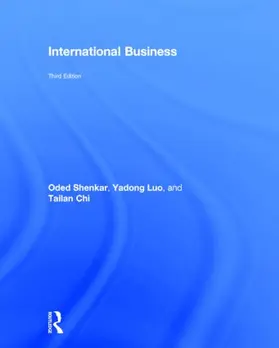 Shenkar / Luo / Chi |  International Business | Buch |  Sack Fachmedien