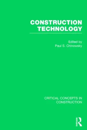 Chinowsky |  Construction Technology | Buch |  Sack Fachmedien