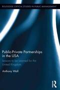 Wall |  Public-Private Partnerships in the USA | Buch |  Sack Fachmedien