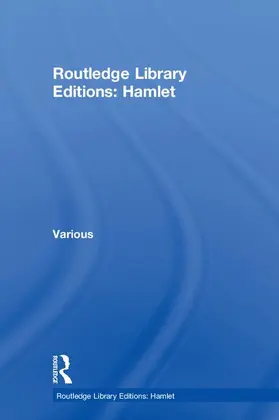 Various |  Routledge Library Editions: Hamlet | Buch |  Sack Fachmedien
