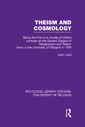 Laird |  Theism and Cosmology | Buch |  Sack Fachmedien