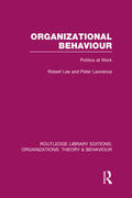 Lee / Lawrence |  Organizational Behaviour (RLE | Buch |  Sack Fachmedien