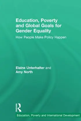 Unterhalter / North |  Education, Poverty and Global Goals for Gender Equality | Buch |  Sack Fachmedien