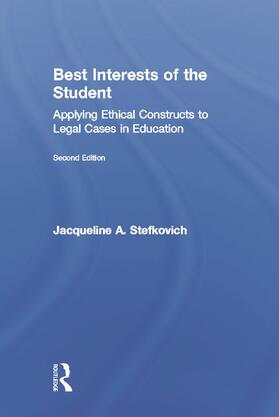 Stefkovich | Best Interests of the Student | Buch | 978-0-415-82378-4 | sack.de