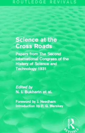 Bukharin | Science at the Cross Roads (Routledge Revivals) | Buch | 978-0-415-82546-7 | www.sack.de