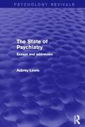 Lewis |  The State of Psychiatry | Buch |  Sack Fachmedien