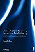 Fedder |  Marine Genetic Resources, Access and Benefit Sharing | Buch |  Sack Fachmedien