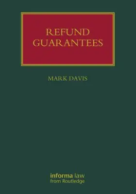 Davis |  Refund Guarantees | Buch |  Sack Fachmedien