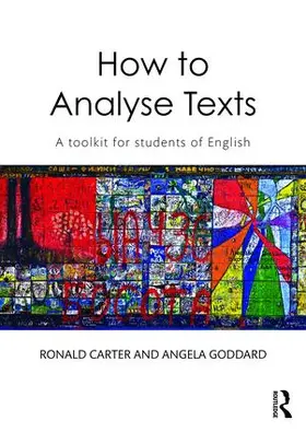 Carter / Goddard |  How to Analyse Texts | Buch |  Sack Fachmedien