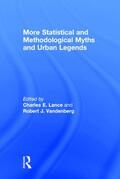 Lance / Vandenberg |  More Statistical and Methodological Myths and Urban Legends | Buch |  Sack Fachmedien
