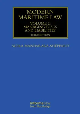 Mandaraka-Sheppard |  Modern Maritime Law (Volume 2) | Buch |  Sack Fachmedien