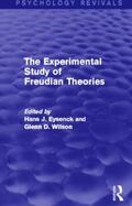 Eysenck / Wilson |  The Experimental Study of Freudian Theories (Psychology Revivals) | Buch |  Sack Fachmedien