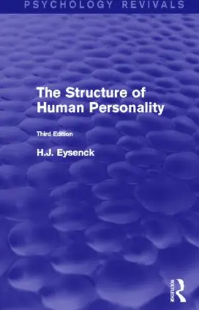 Eysenck |  The Structure of Human Personality (Psychology Revivals) | Buch |  Sack Fachmedien