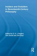 Rogers / Sorell / Kraye |  Insiders and Outsiders in Seventeenth-Century Philosophy | Buch |  Sack Fachmedien