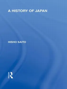 Saito |  A History of Japan | Buch |  Sack Fachmedien