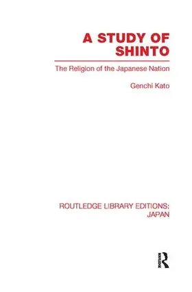 Katu |  A Study of Shinto | Buch |  Sack Fachmedien