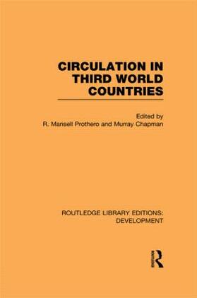 Prothero / Chapman |  Circulation in Third World Countries | Buch |  Sack Fachmedien