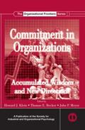 Klein / Becker / Meyer |  Commitment in Organizations | Buch |  Sack Fachmedien
