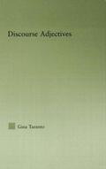 Taranto |  Discourse Adjectives | Buch |  Sack Fachmedien